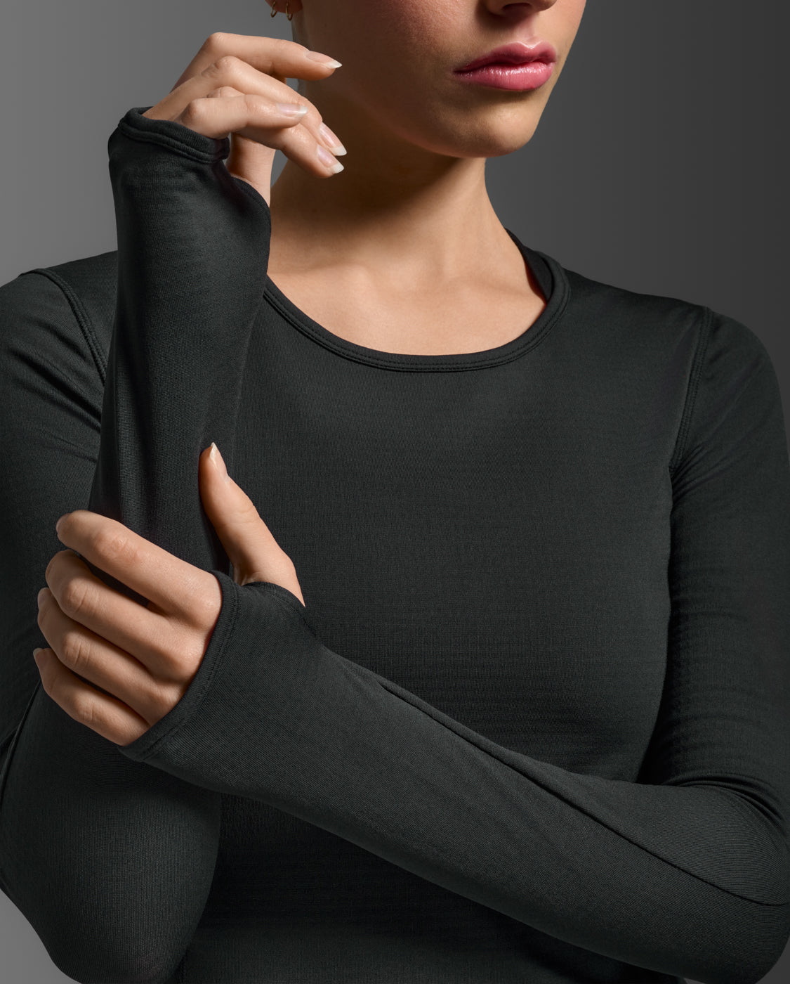 2xu-ignition-grid-base-layer-termico-nero image 7