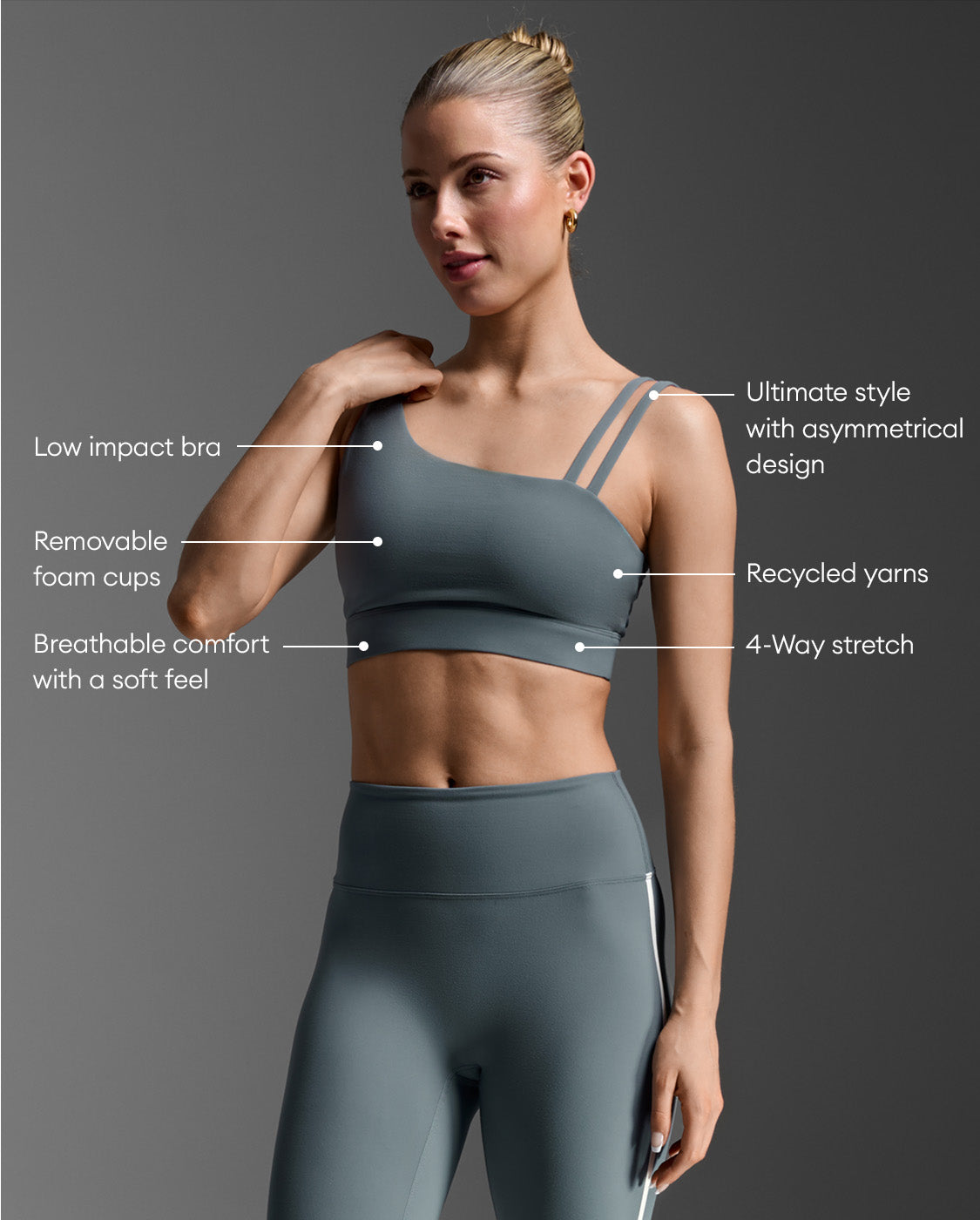 2xu-form-fluid-asymmetric-bra-reggiseno-sportivo-supporto-leggero image 2
