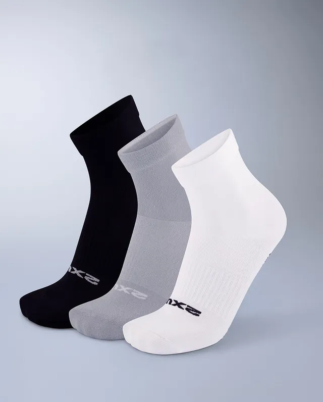 2xu-performance-crew-grip-socks-3-pack-calze-antiscivolo image 1