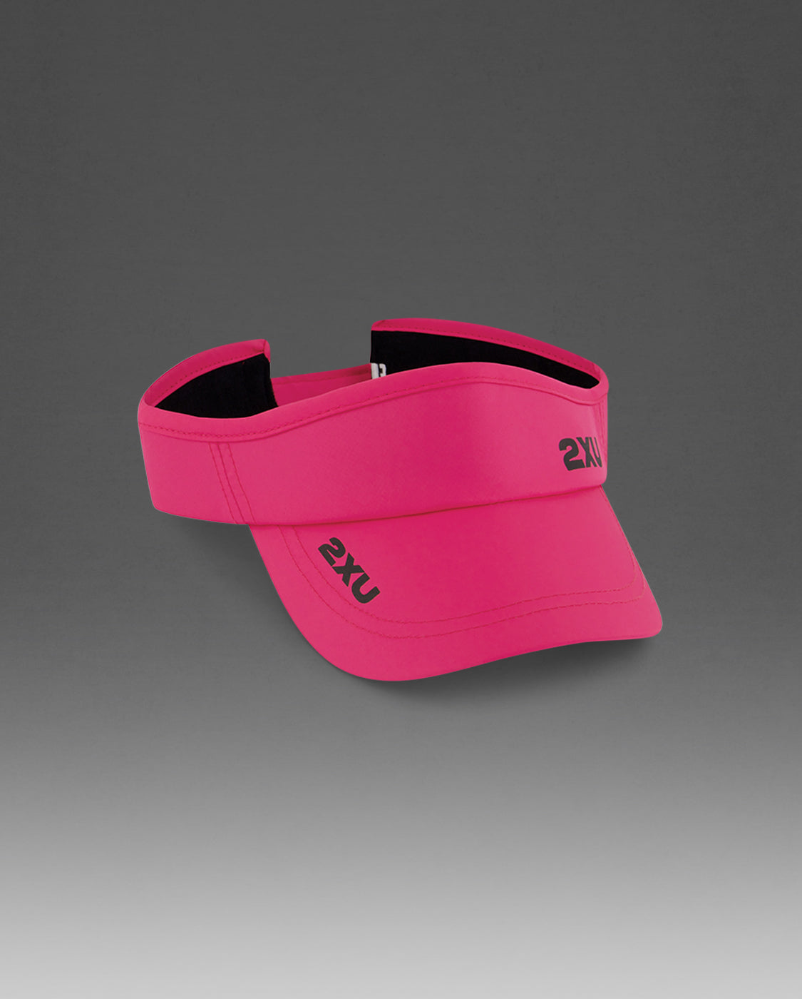 2xu-run-visor-unisex-rosa image 1