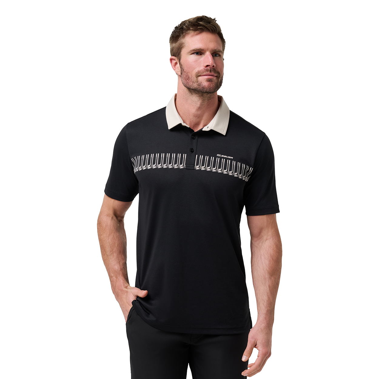 bauer-x-travismathew-stick-side-polo-uomo image 1