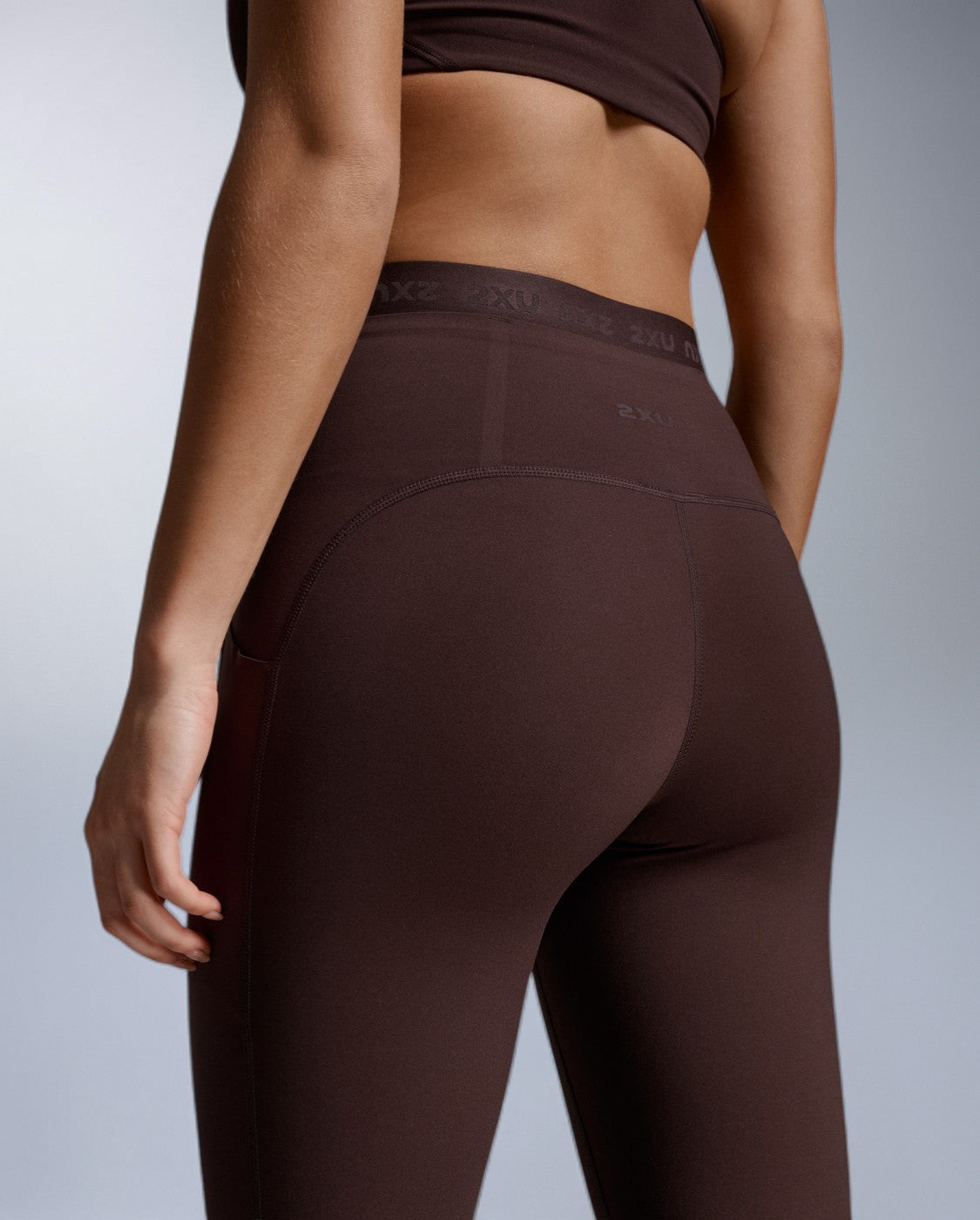 2xu-form-stash-hi-rise-compression-7-8-tights-marrone image 4