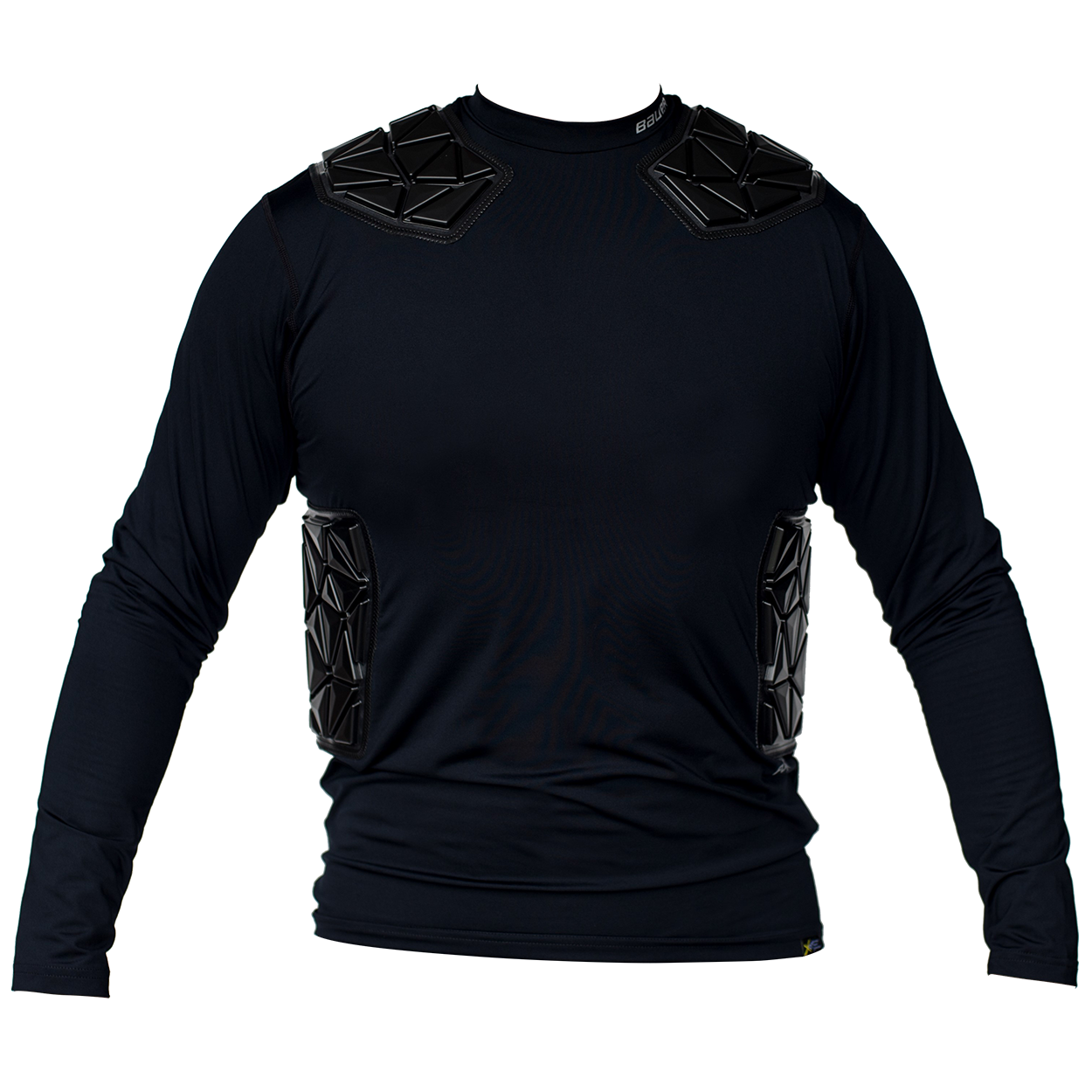 bauer-elite-padded-goalie-longsleeve-top-youth-maglia-imbottita-portiere-bambino image 1