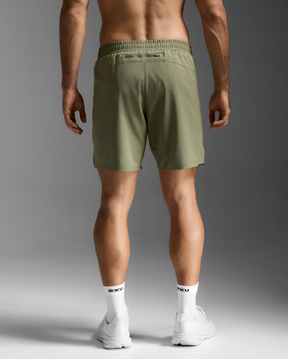 2xu-aero-7-inch-shorts-pantaloncini-running-con-intimo-verde image 2