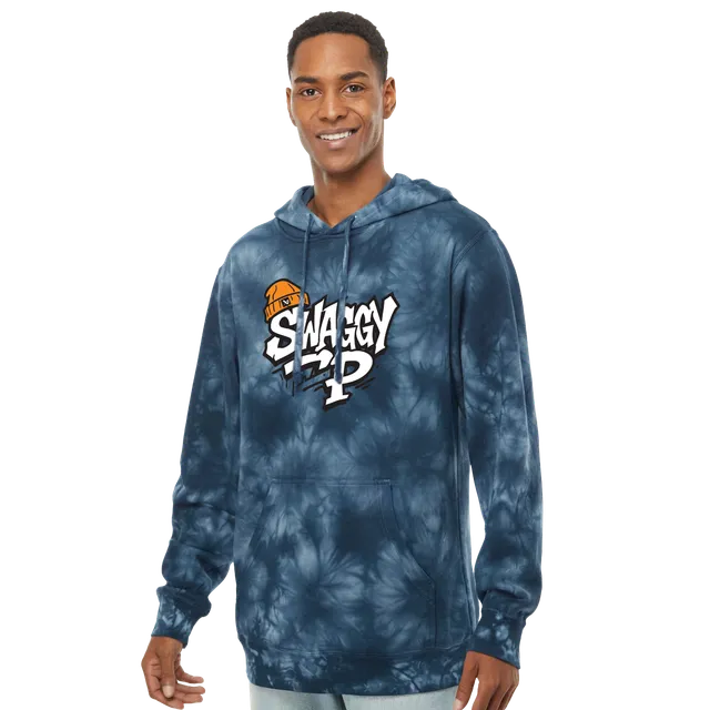 bauer-x-swaggy-felpa-hoodie-tie-dye-senior image 1