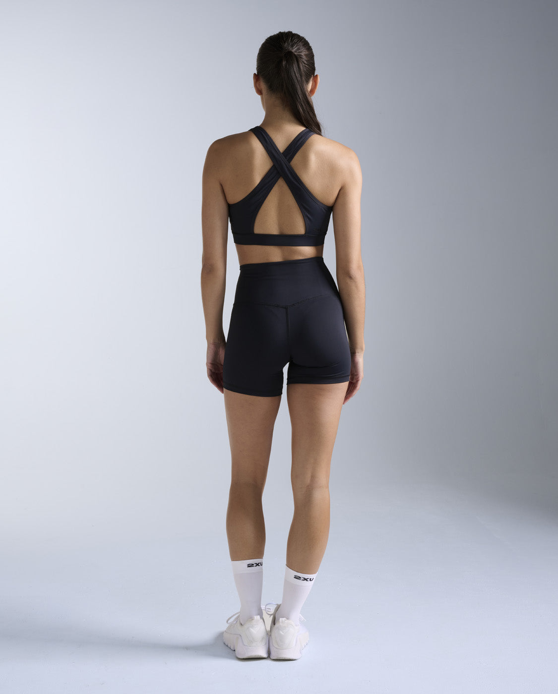 2xu-feather-flex-bonded-cross-back-bra-donna-nero-profondo-v image 7