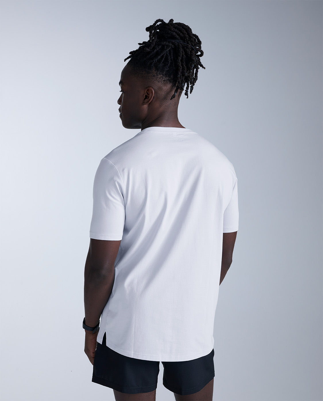 2xu-motion-cotton-flex-tee-uomo-t-shirt-training-bianca-regular image 2