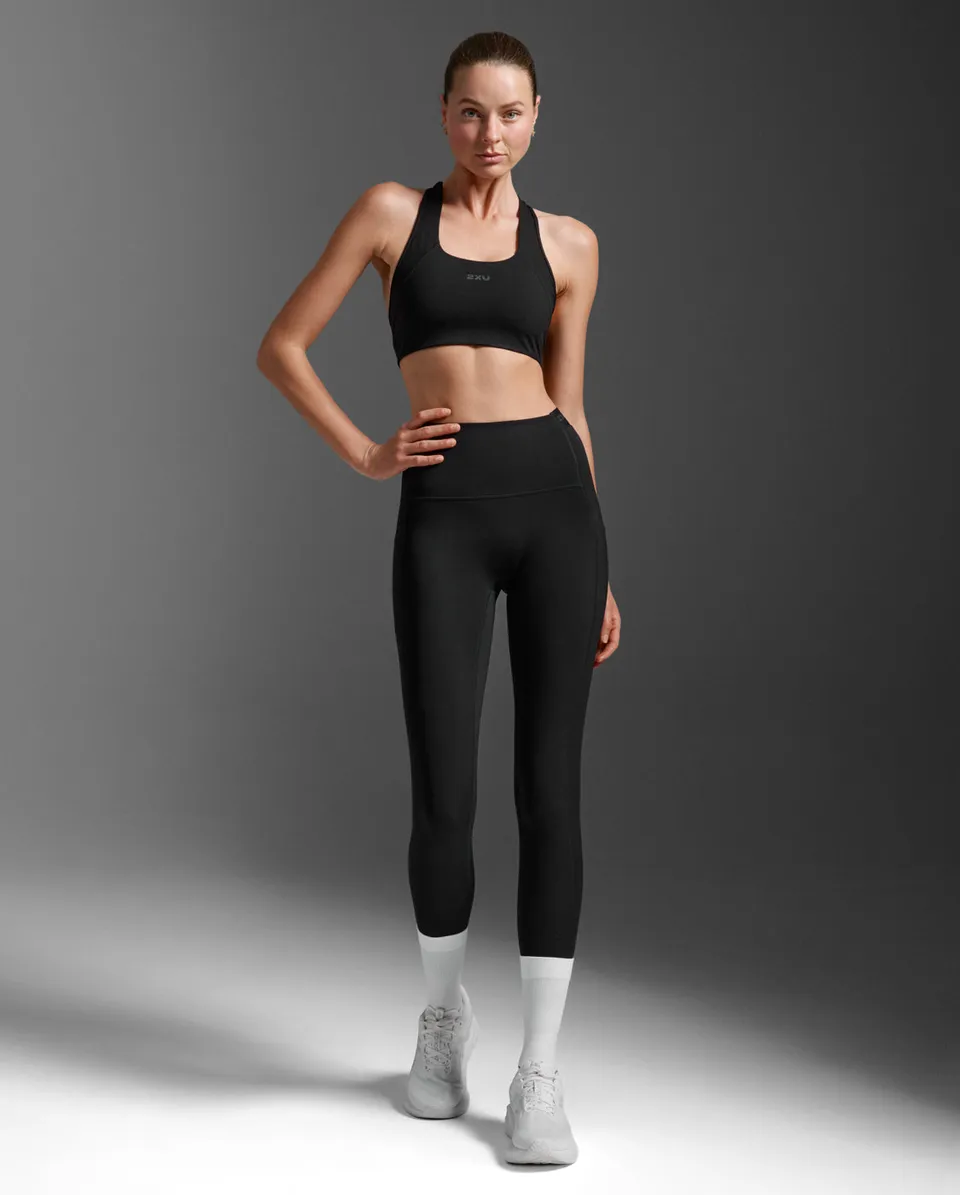 2xu-form-stash-hi-rise-compression-tights-with-pockets-no-logo-leggings-compress image 1