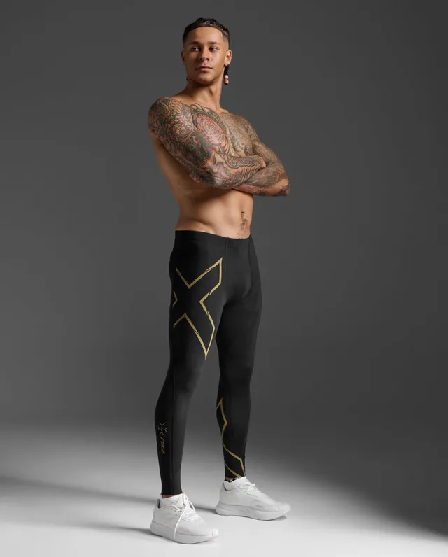 2xu-light-speed-collant-compressione-running-nero image 1