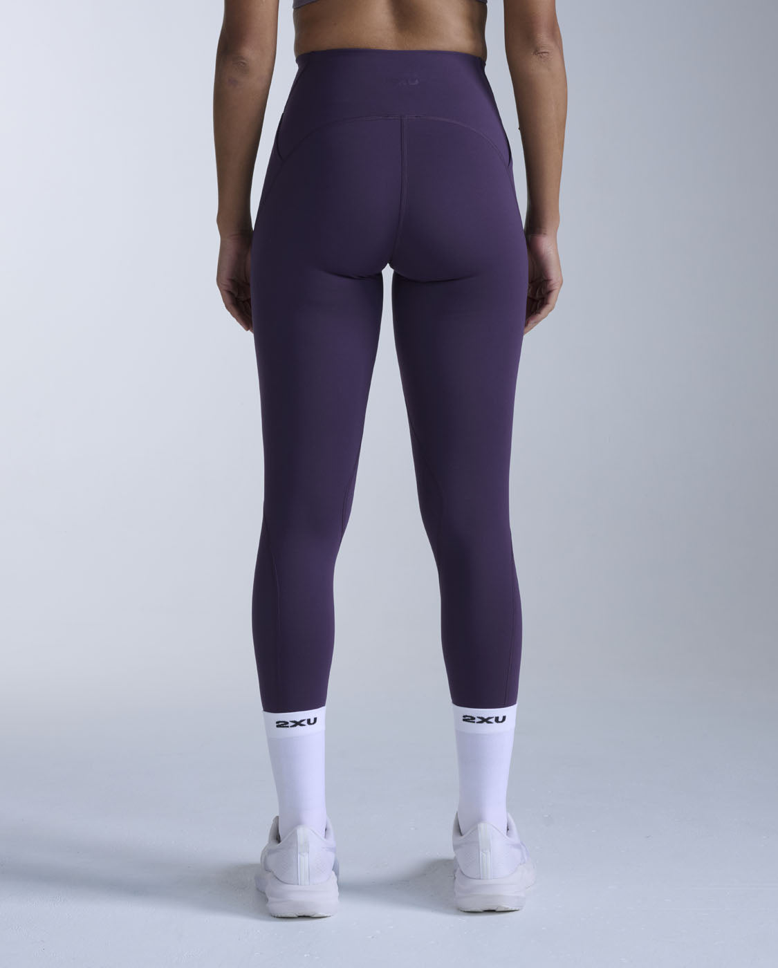2xu-flex-hi-rise-compression-tights-viola-prugna image 2