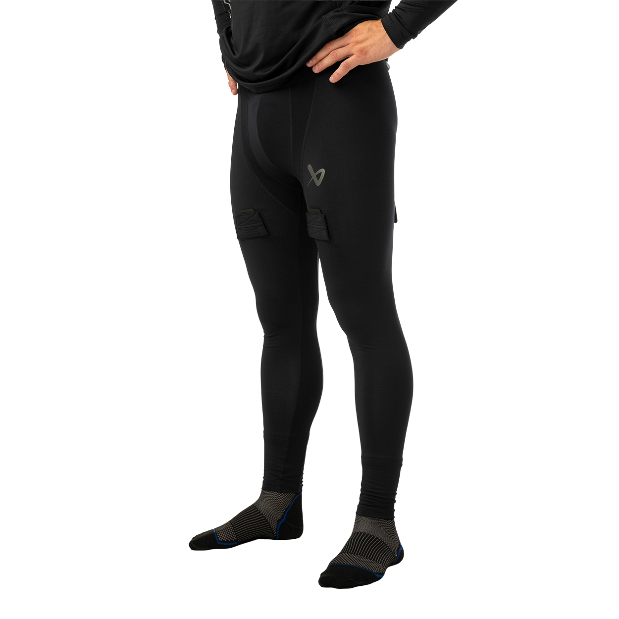 bauer-performance-baselayer-pantalone-compressivo-con-tasca-conchiglia-senior image 2