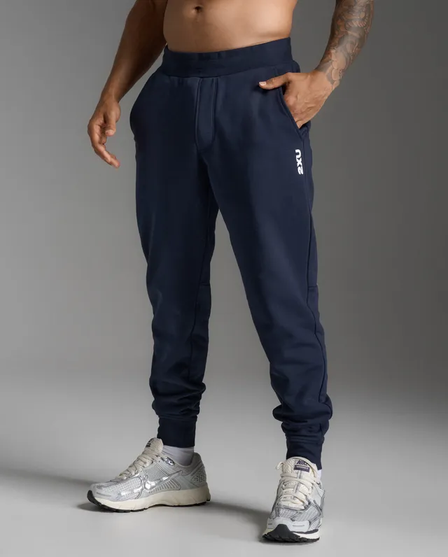 2xu-aspire-trackpants-uomo-in-fleece-blu-navy image 1