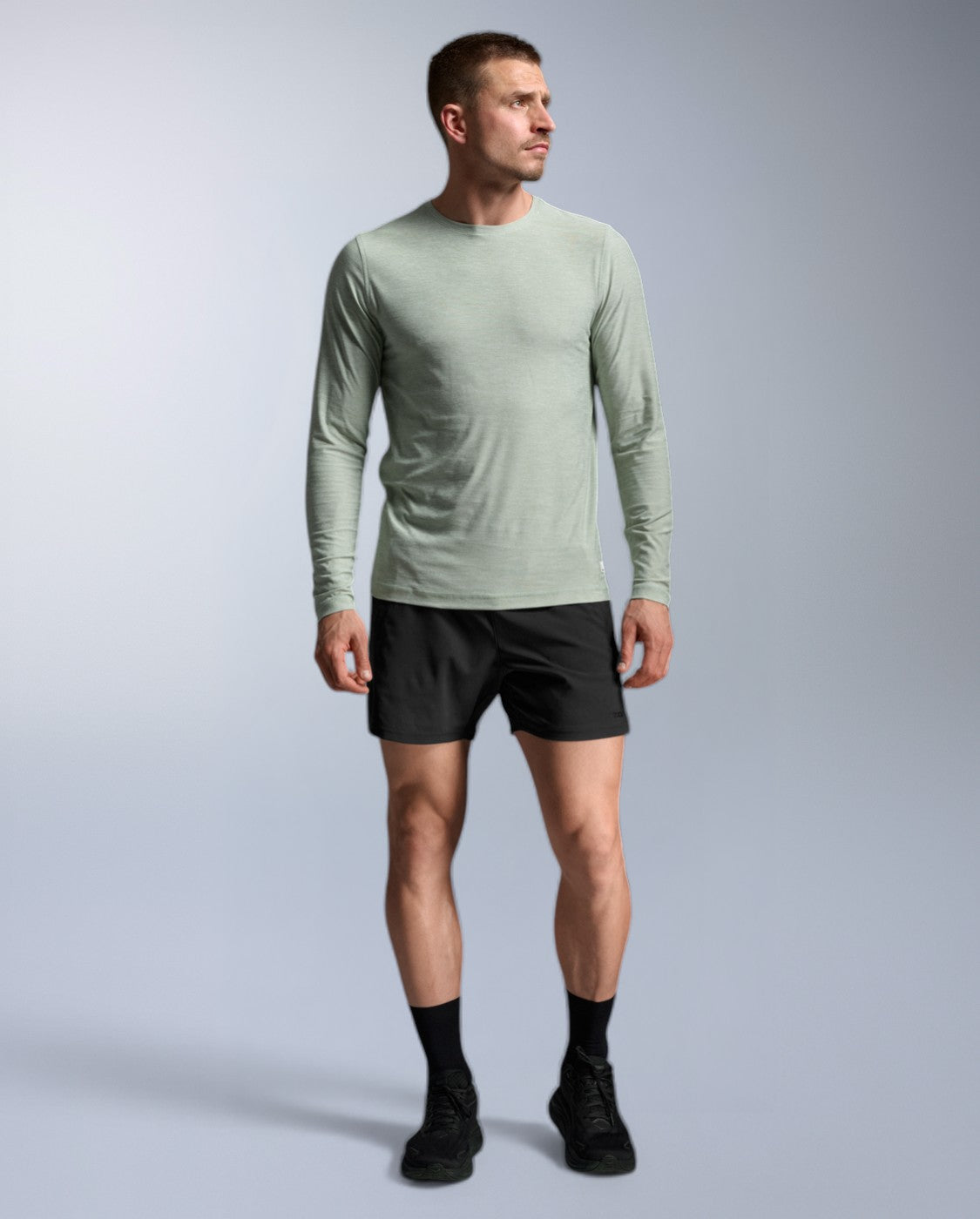 2xu-signature-long-sleeve-maglia-uomo-verde-899787 image 6