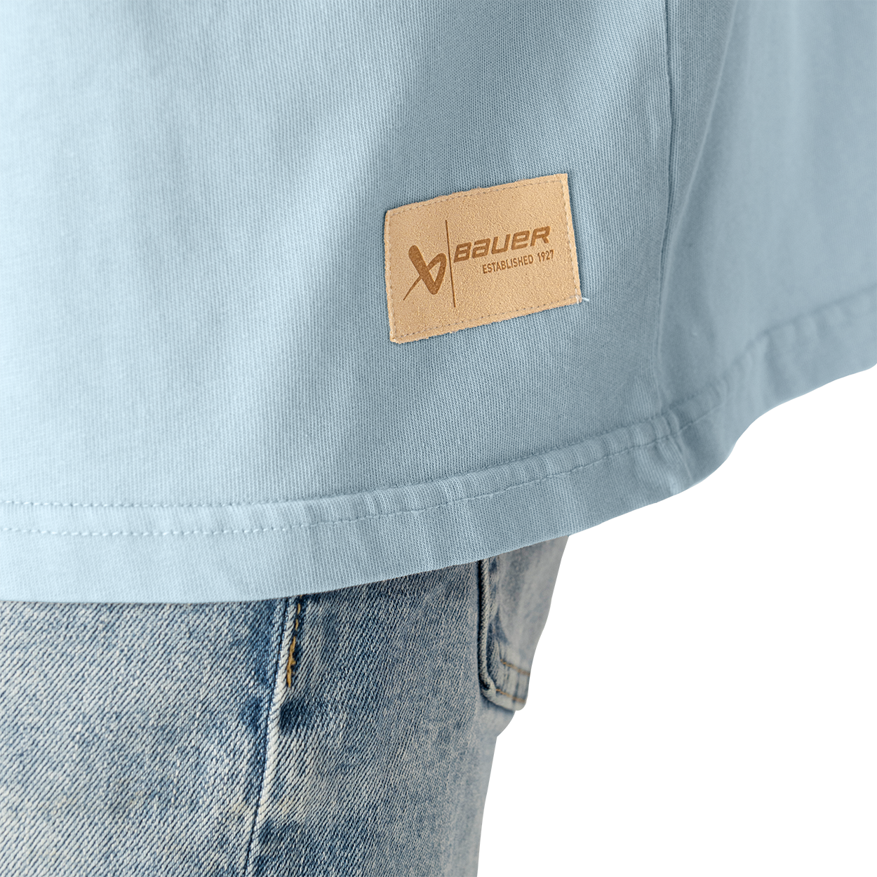 bauer-sky-boxy-tee-senior-t-shirt-boxy image 4