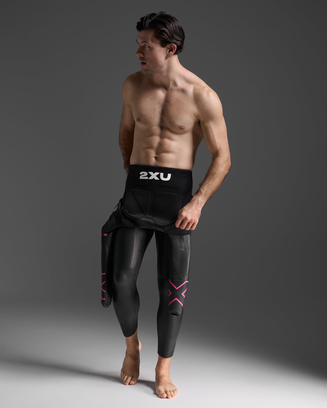 2xu-propel-pro-wetsuit-muta-triathlon-nuoto-nero-rosa image 6