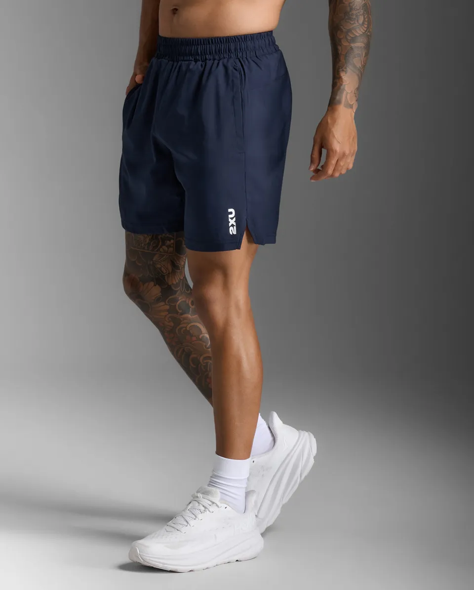 2xu-aspire-7-inch-shorts-uomo-blu-navy image 1