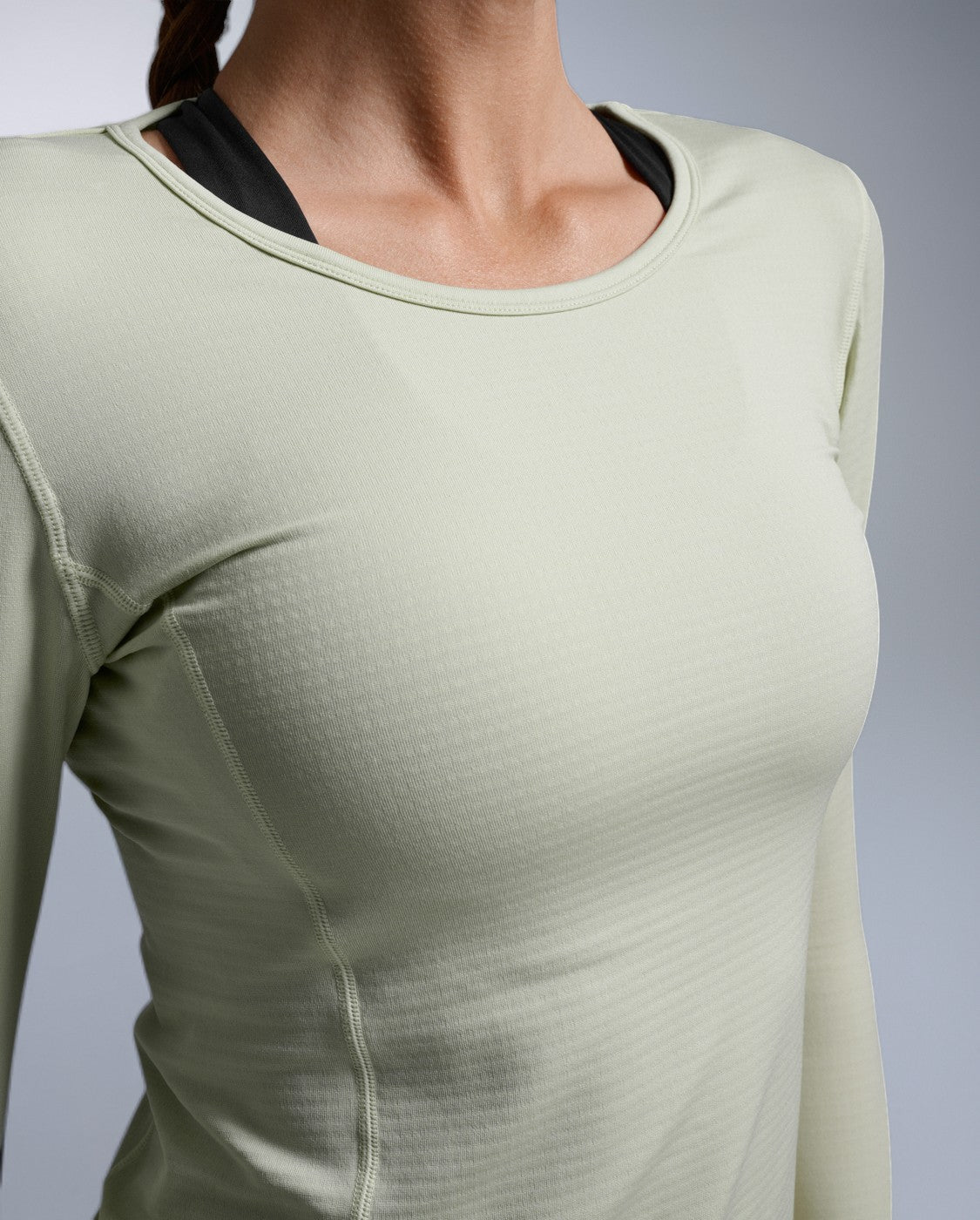 2xu-ignition-grid-base-layer-donna-verde-chiaro image 6