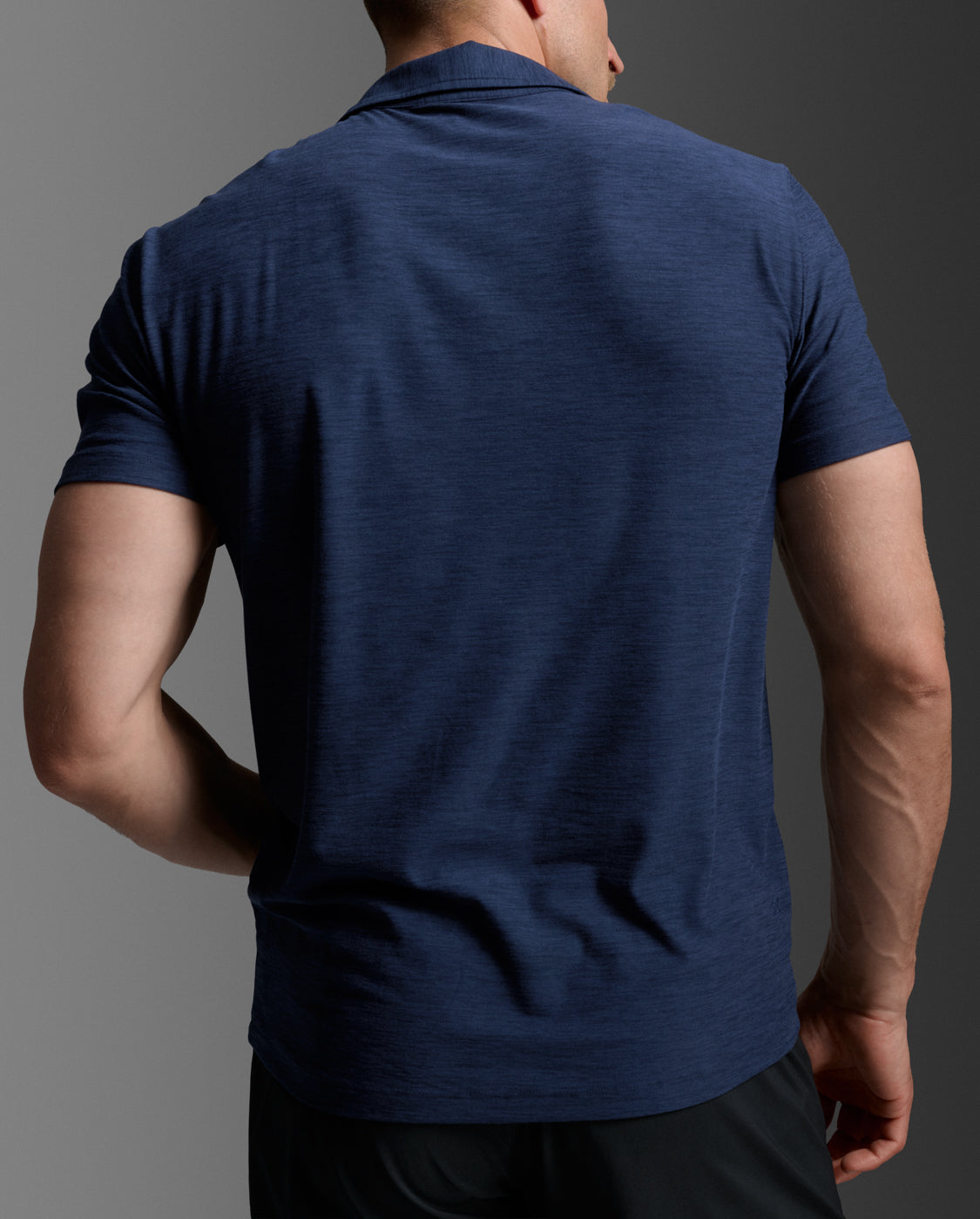 2xu-signature-polo-polo-training-uomo-blu-navy image 5