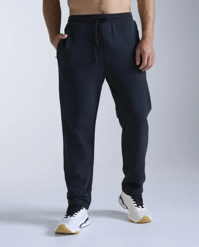 2xu-ez-straight-leg-organic-cotton-trackpants-nero-pantaloni-tuta-cotone-bio image 1