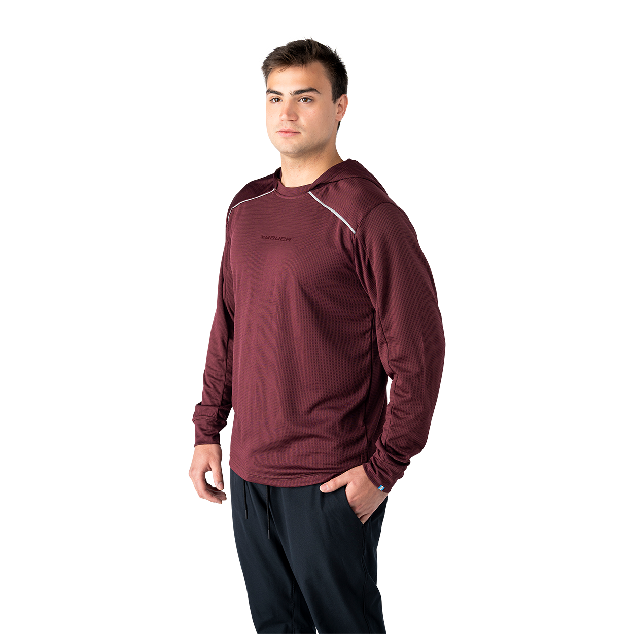 bauer-train-felpa-con-cappuccio-da-allenamento-uomo image 6