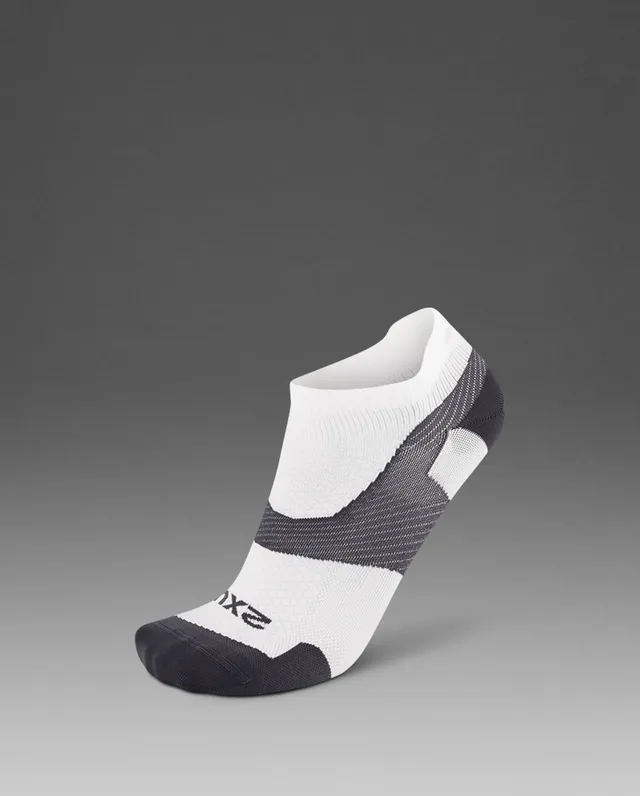 2xu-vectr-ultralight-1-4-crew-calze-compressione-running-bianche image 1