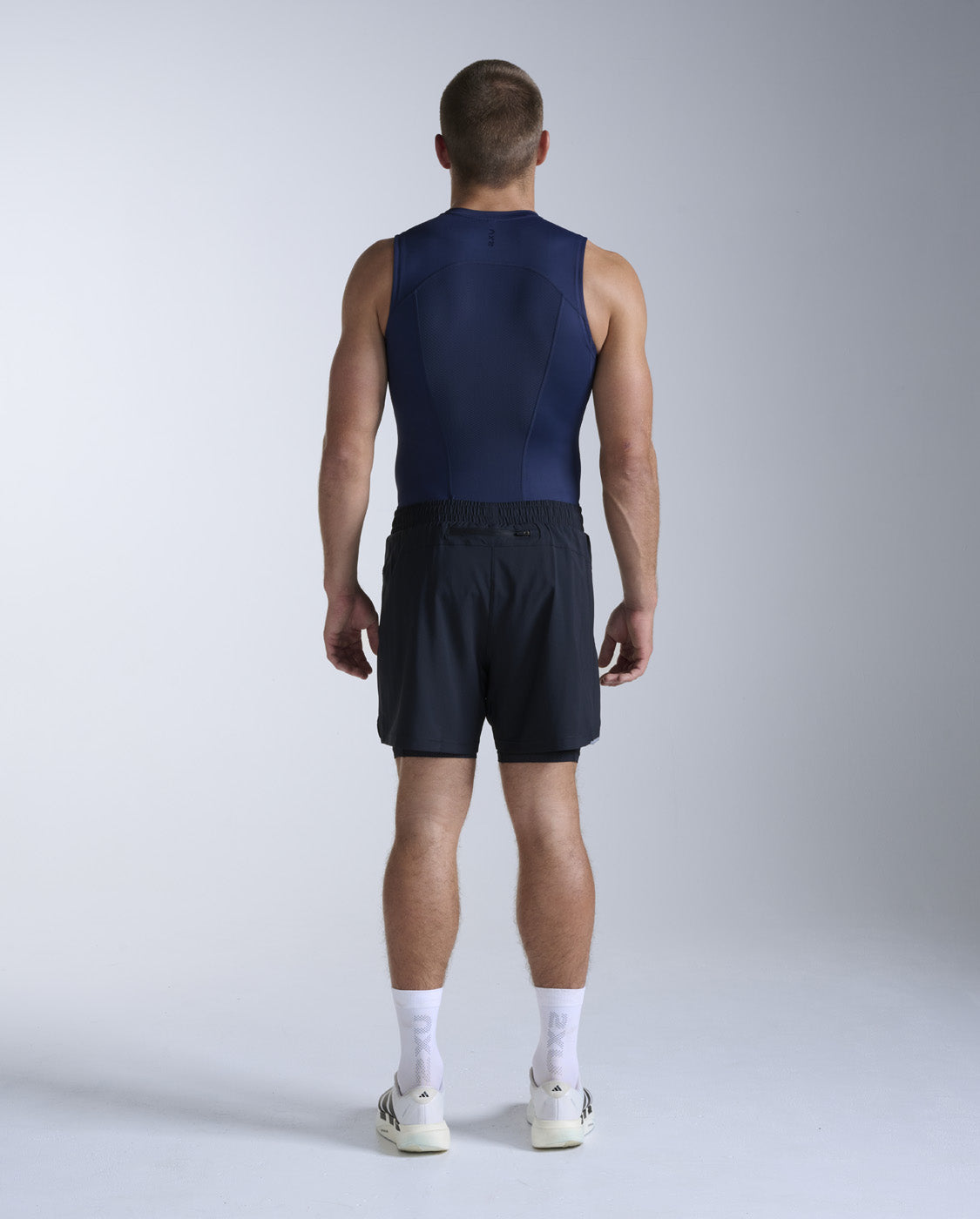 2xu-core-compression-canotta-sleeveless-uomo-blu-base image 3