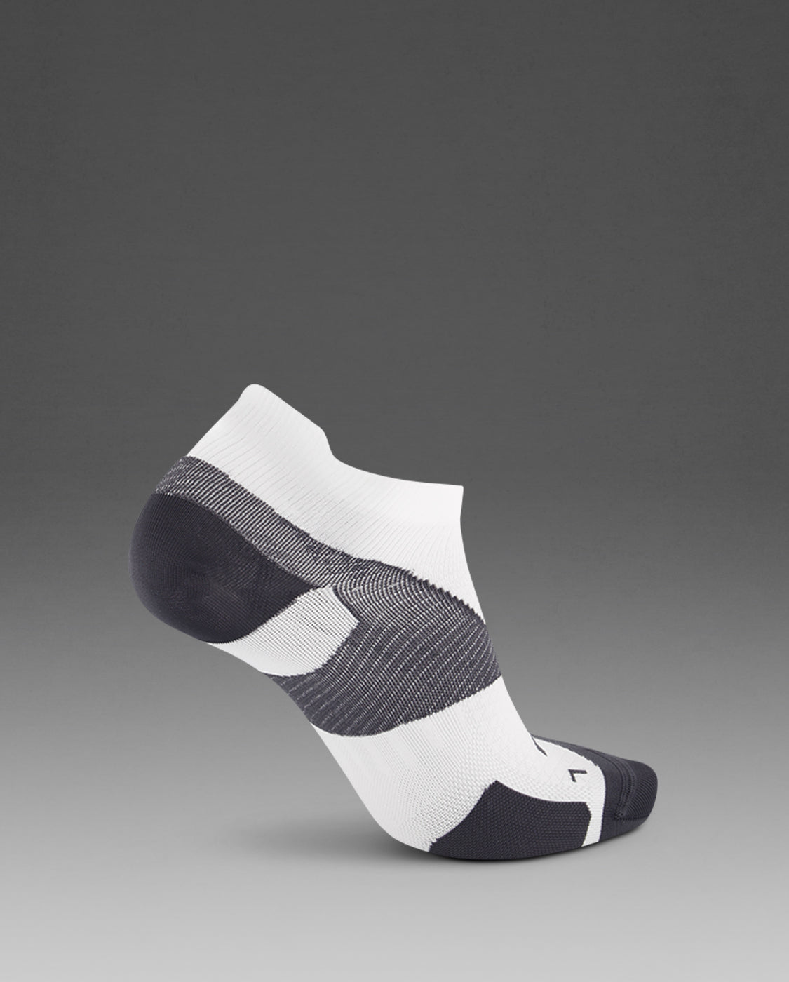 2xu-vectr-ultralight-1-4-crew-calze-compressione-running-bianche image 3