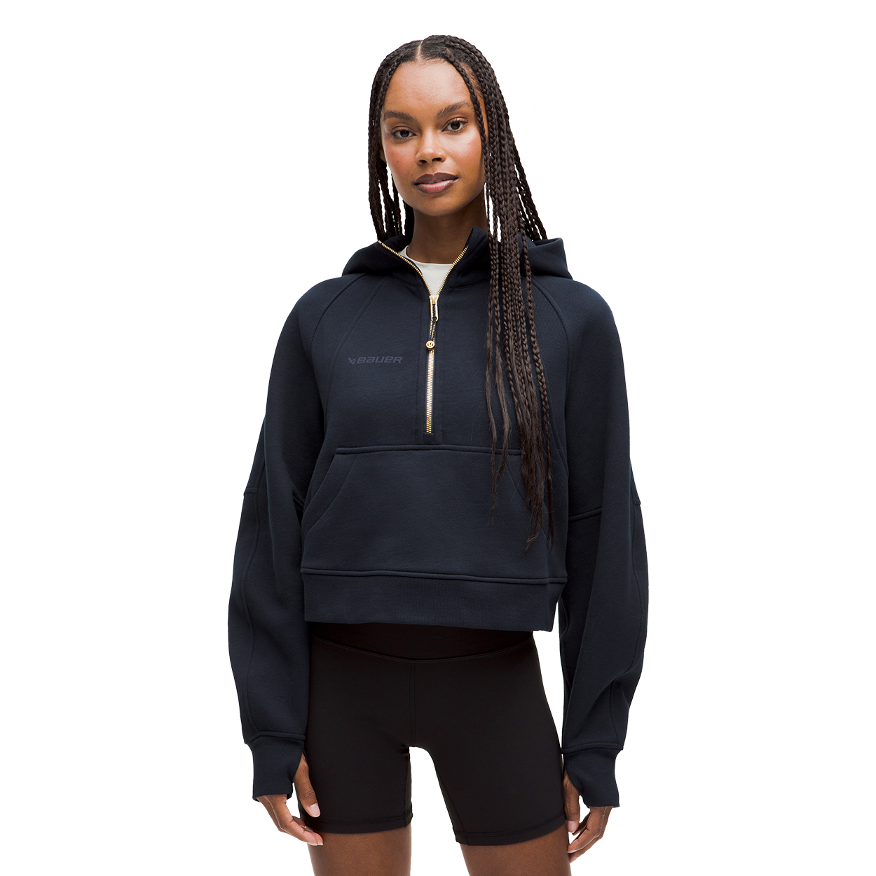 bauer-x-lululemon-scuba-felpa-half-zip-oversize image 1