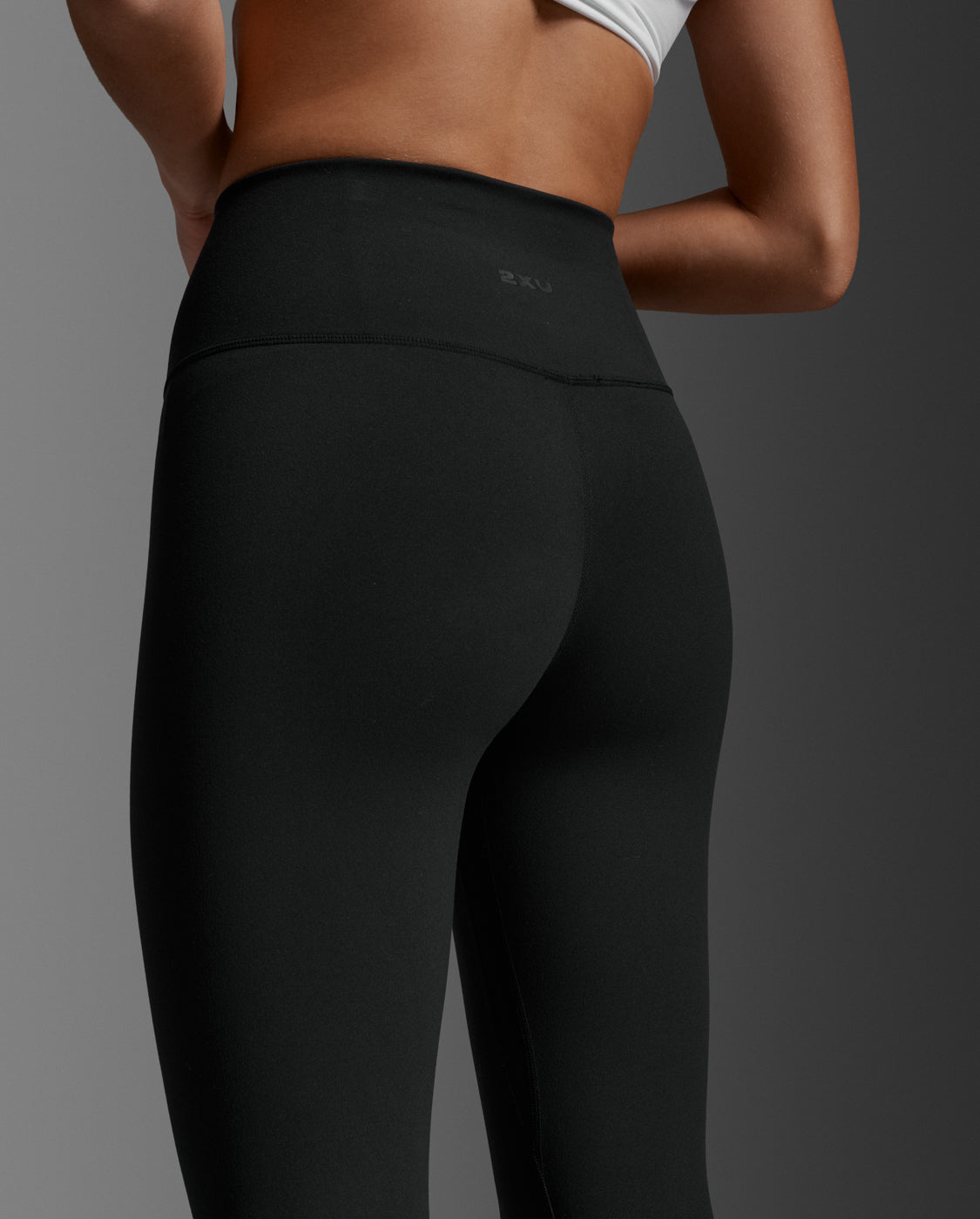 2xu-fluid-hi-rise-tights-donna-nero image 4