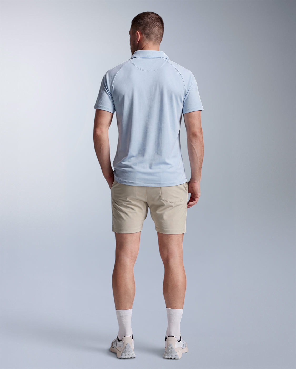 2xu-signature-hybrid-shorts-uomo-beige image 4