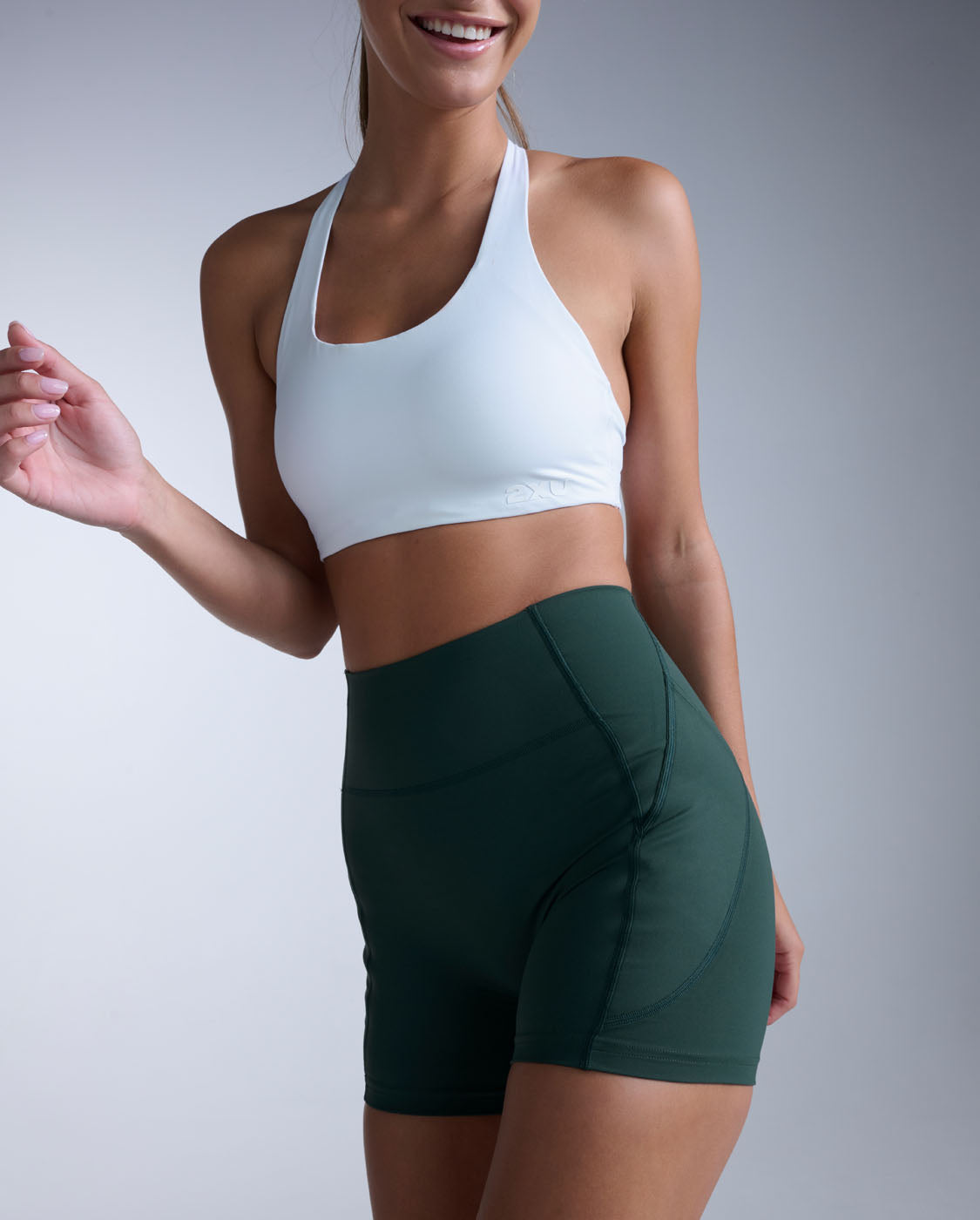 2xu-flex-hi-rise-compression-4-inch-short-shorts-compressione-donna image 2