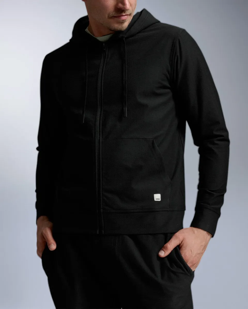 2xu-signature-felpa-con-cappuccio-zip-intera image 1