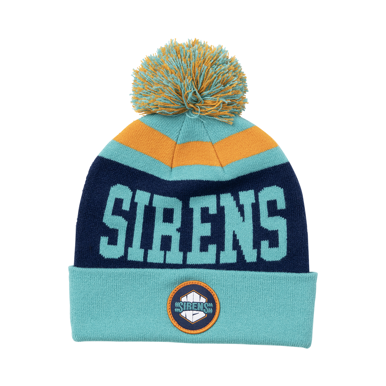 bauer-pwhl-new-york-berretto-pom-knit-patch-senior image 1