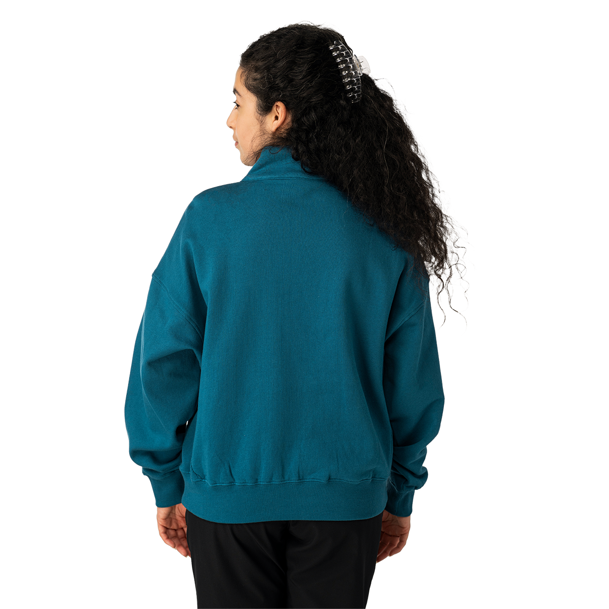 bauer-off-day-quarter-zip-felpa-donna image 5