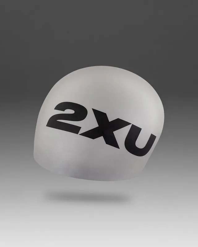 2xu-silicone-swim-cap-cuffia-nuoto-unisex image 1