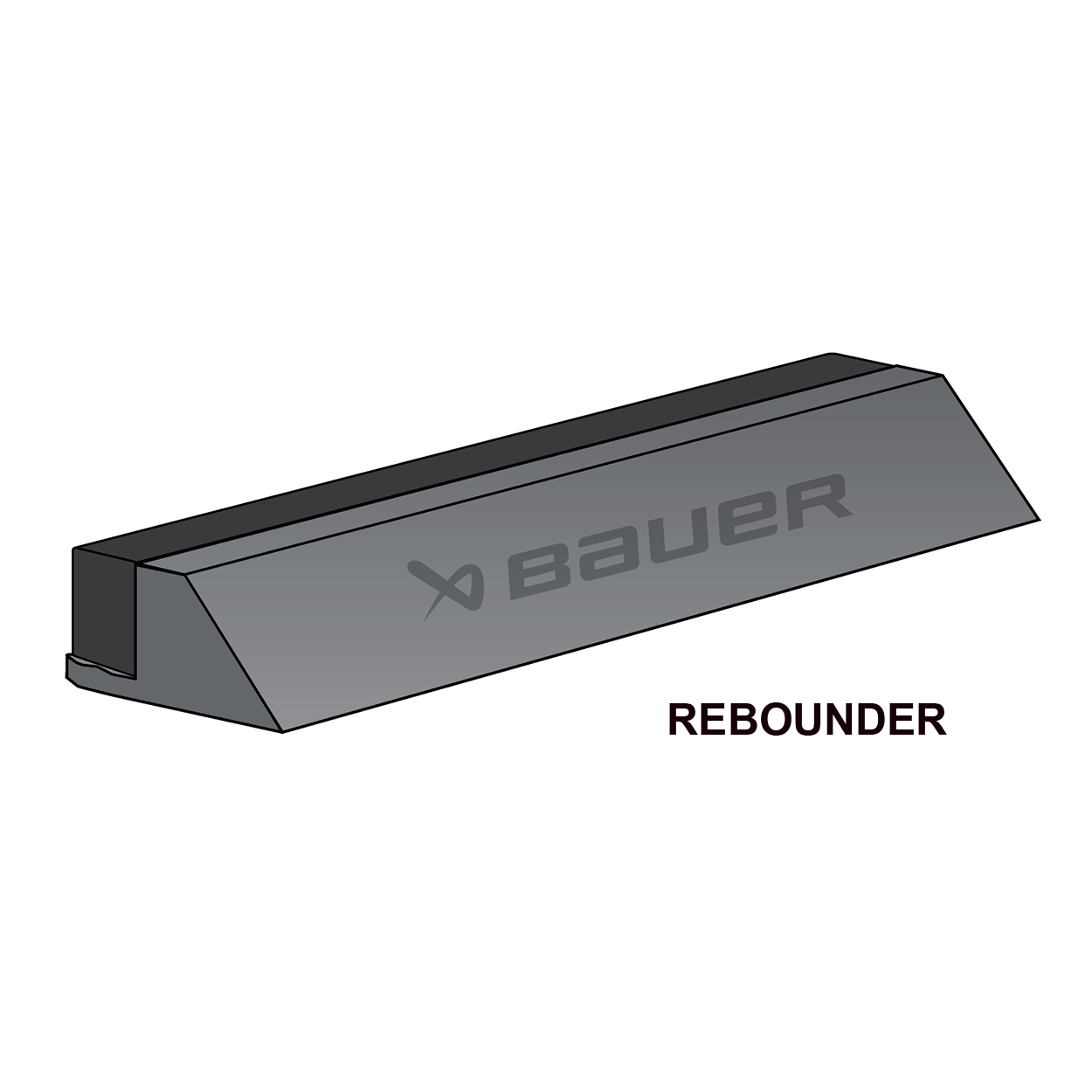 bauer-synthetic-ice-tile-single-side-edge-rebounder-sponda-rimbalzo-pista-sintet image 4