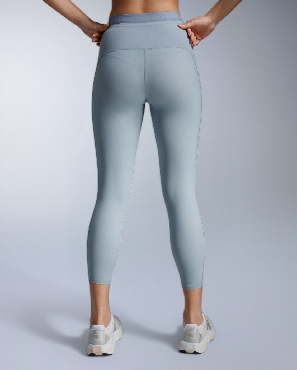 2xu-form-stash-hi-rise-compression-7-8-tights-leggings-donna-blu image 3