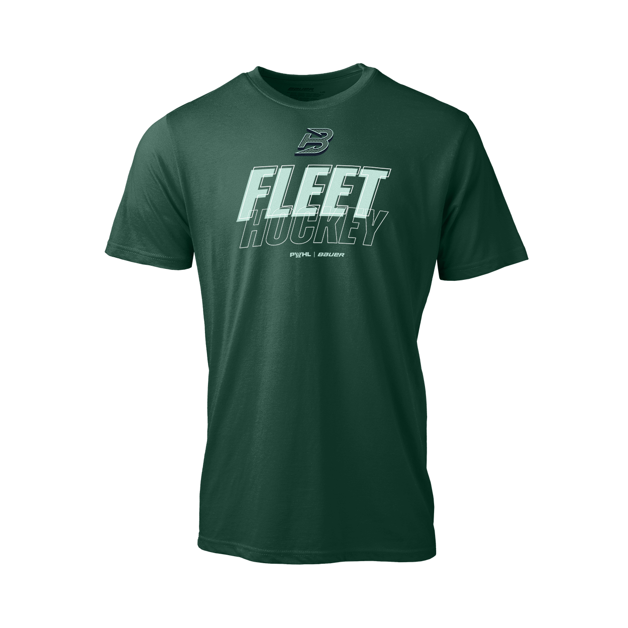 bauer-pwhl-boston-t-shirt-manica-corta-senior image 1