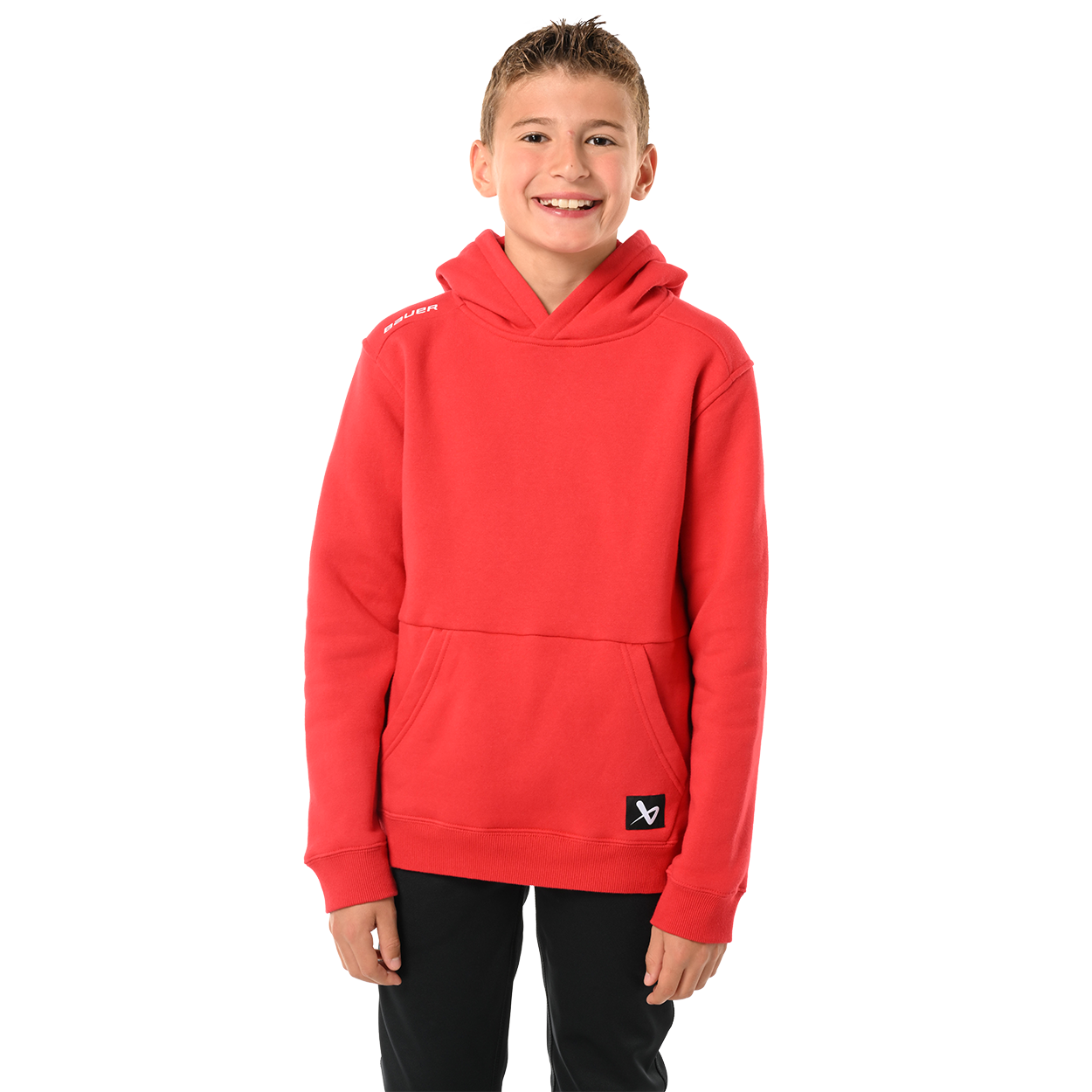 bauer-team-ultimate-felpa-con-cappuccio-youth image 4