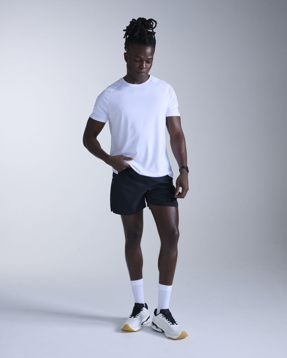 2xu-motion-5-inch-unlined-shorts-uomo-pantaloncini-corti-training-nero image 5