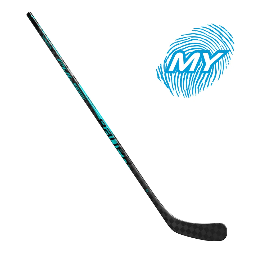 bauer-b-pulse-bastone-hockey-senior-70-flex-60-blu-custom-mybauer-quickturn image 1