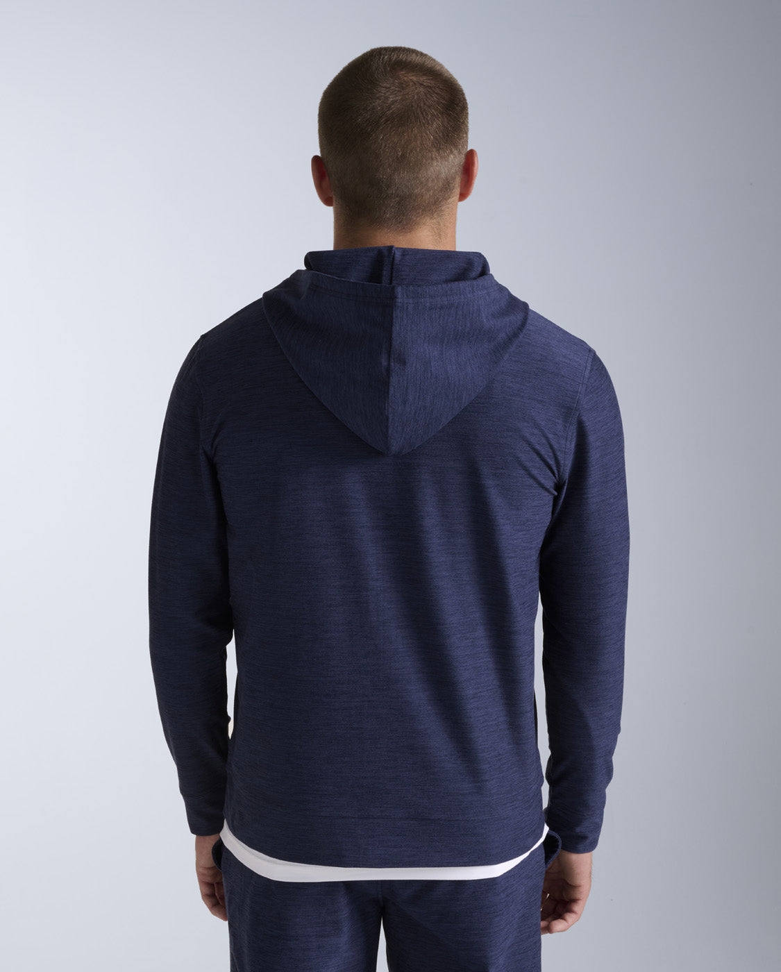 2xu-signature-zip-through-hoodie-felpa-zip-blu-uomo image 8