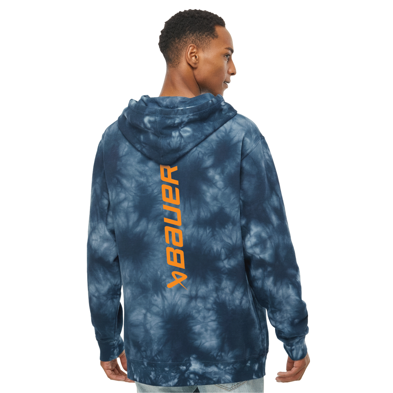 bauer-x-swaggy-felpa-hoodie-tie-dye-senior image 2