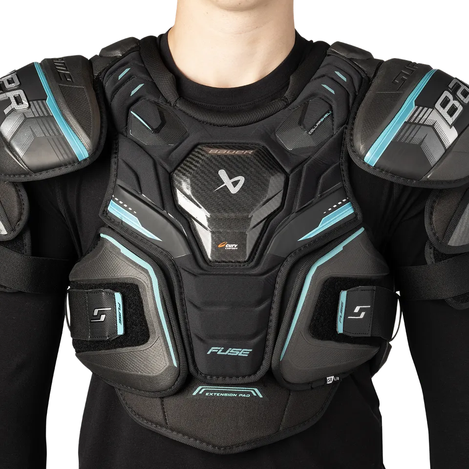 bauer-supreme-fuse-intermediate-paraspalle-hockey-ghiaccio image 1