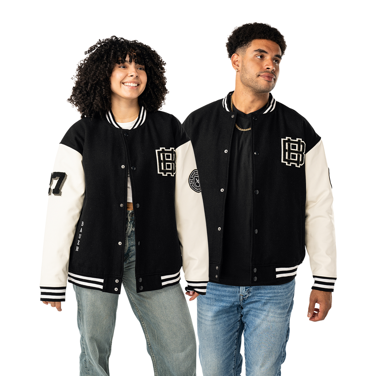 bauer-varsity-jacket-giacca-college-unisex image 1