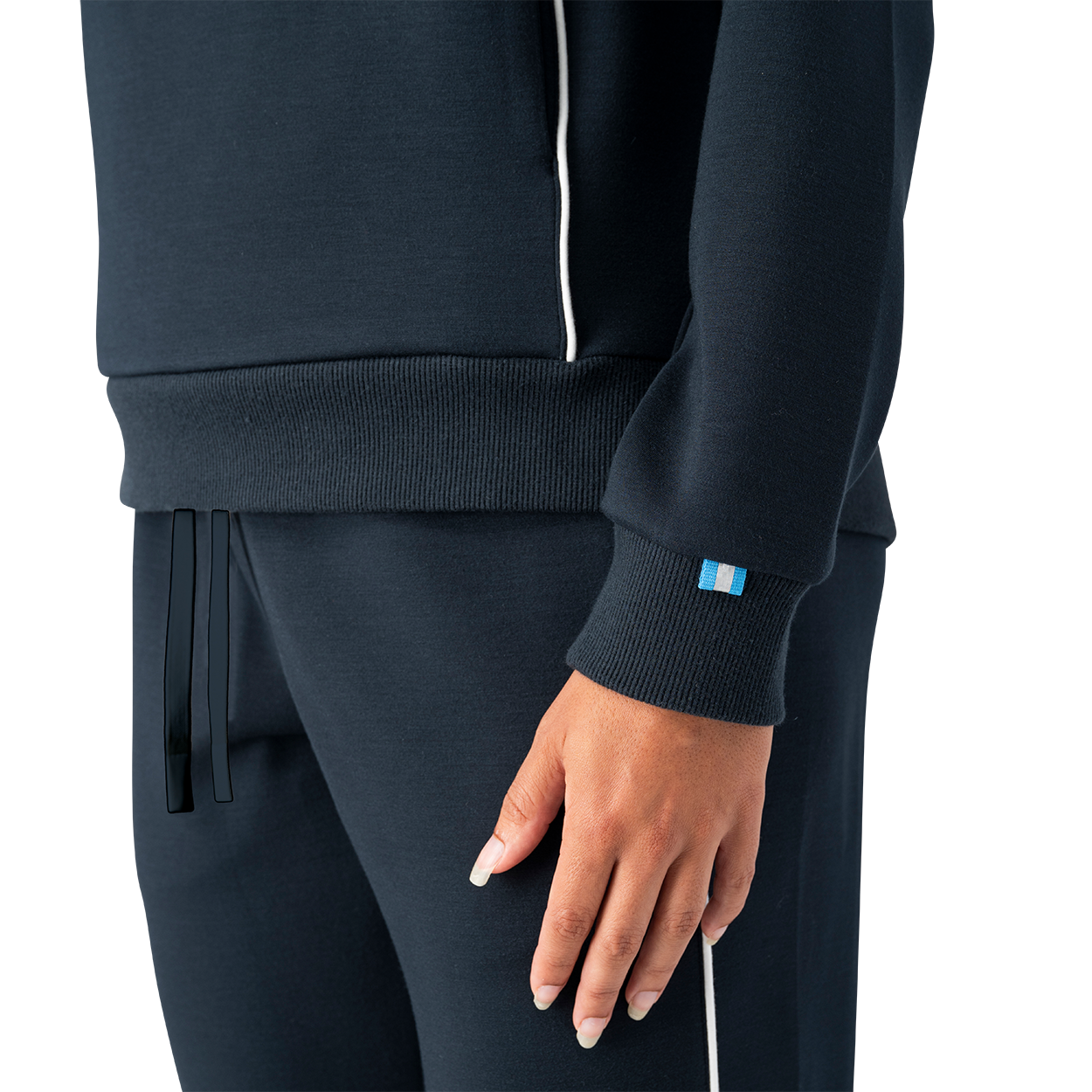 bauer-women-s-piping-crew-felpa-girocollo-donna image 4