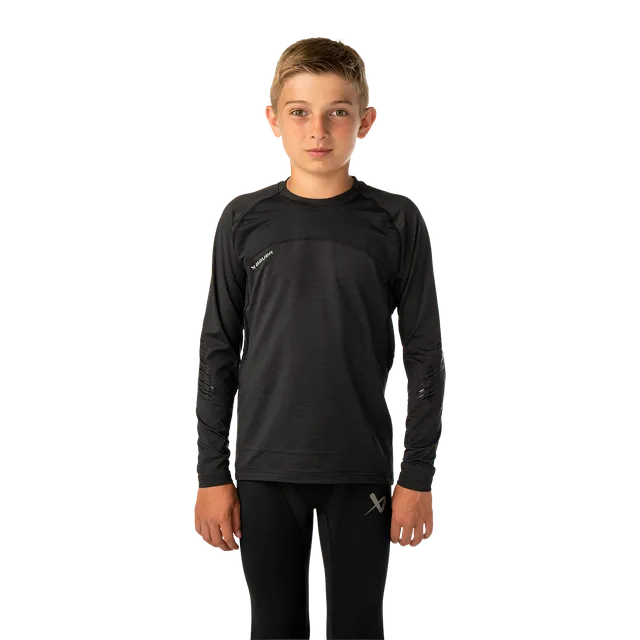bauer-pro-baselayer-top-youth-maglia-termica-hockey image 1