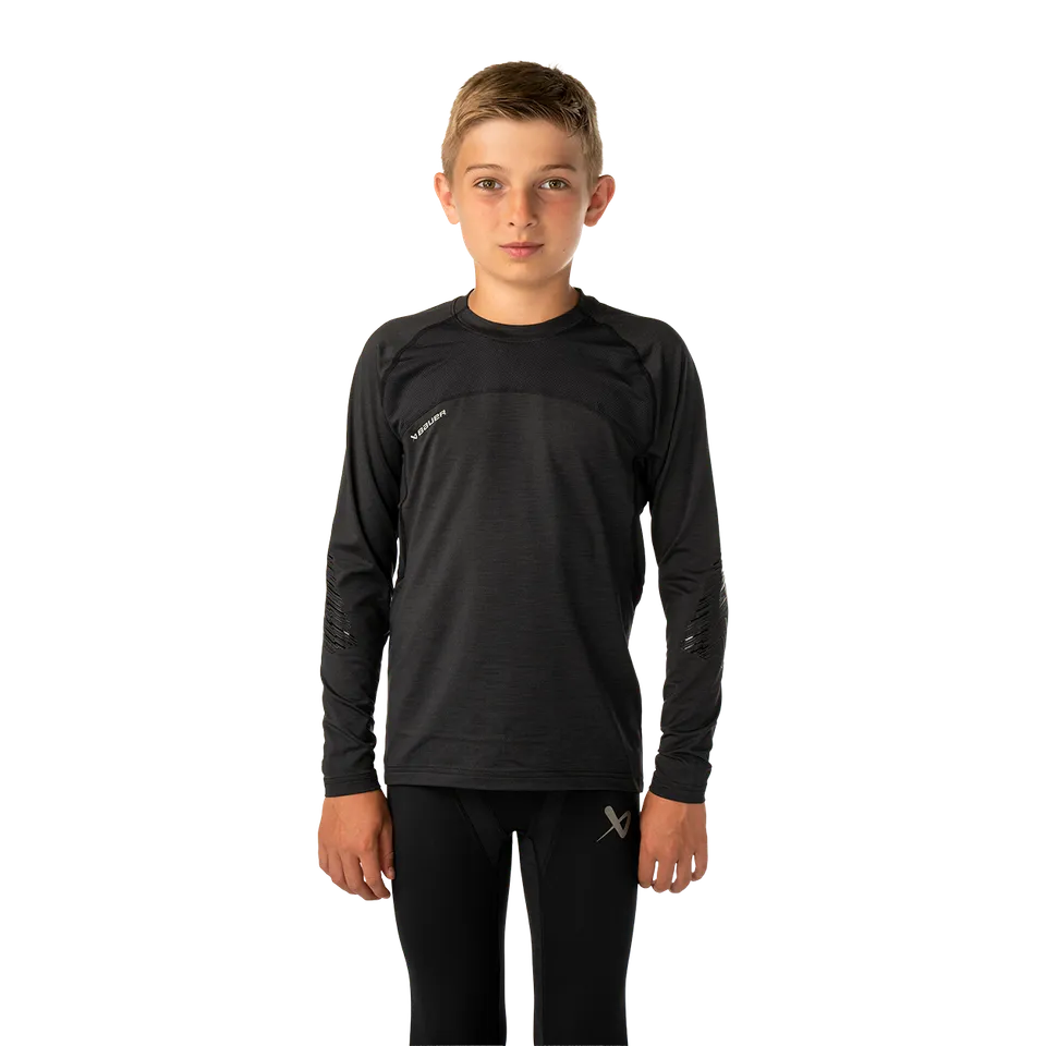 bauer-pro-baselayer-top-youth-maglia-termica-hockey image 1