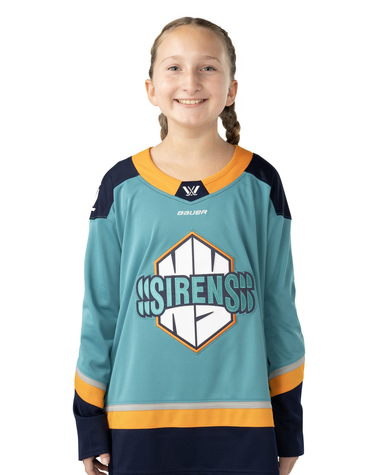 bauer-pwhl-new-york-sirens-maglia-hockey-ghiaccio-home-kids image 1