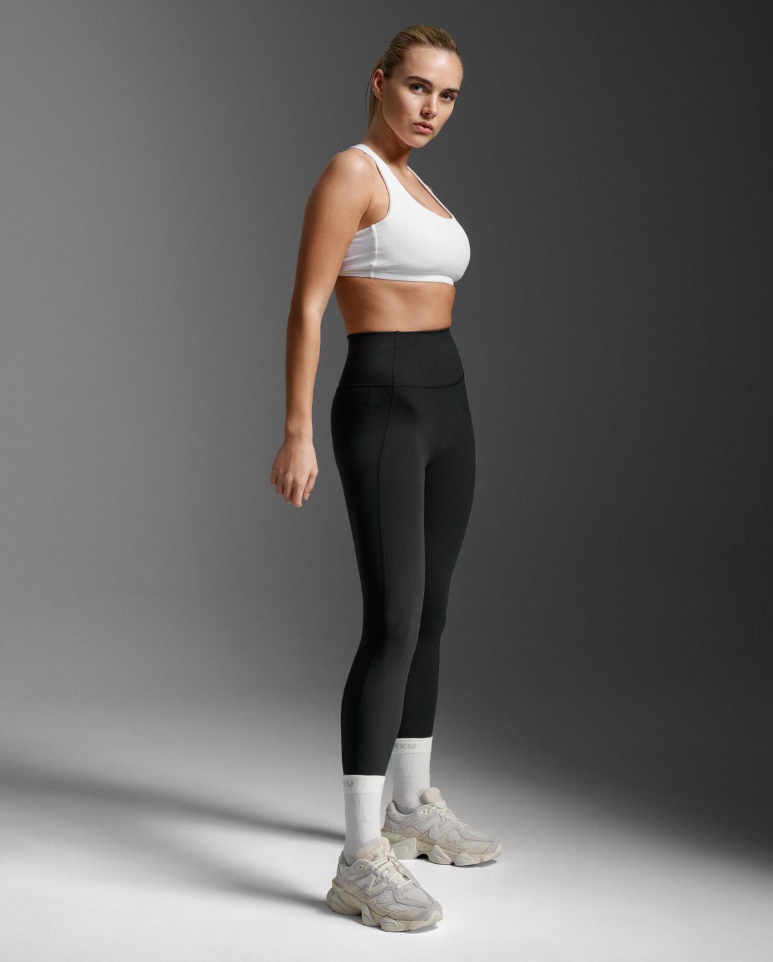 2xu-fluid-hi-rise-tights-donna-nero image 7